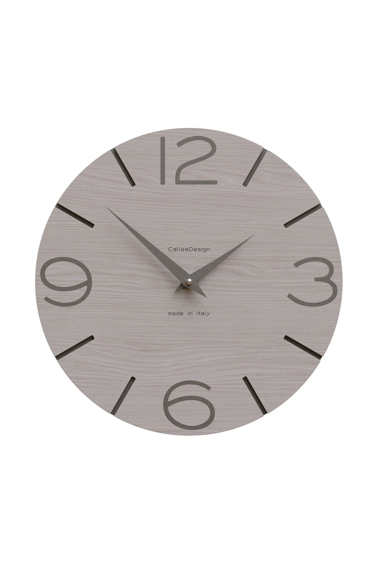 Orologio da parete CalleaDesign Smile nella finitura Rovere Breeze