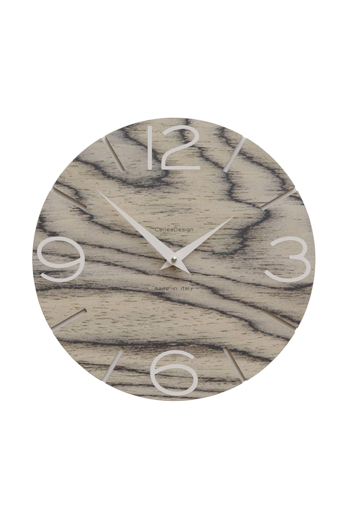 Orologio da parete CalleaDesign Smile nella finitura Grigio Sottsass