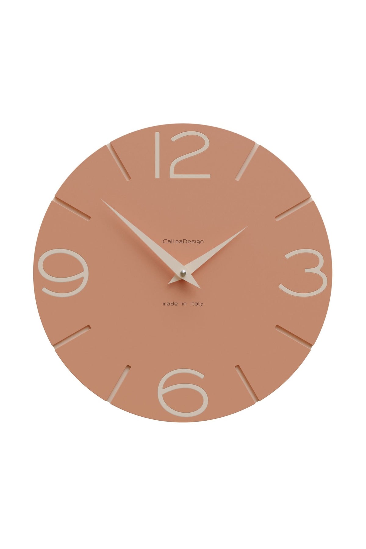 Orologio da parete CalleaDesign Smile nella finitura Terracotta
