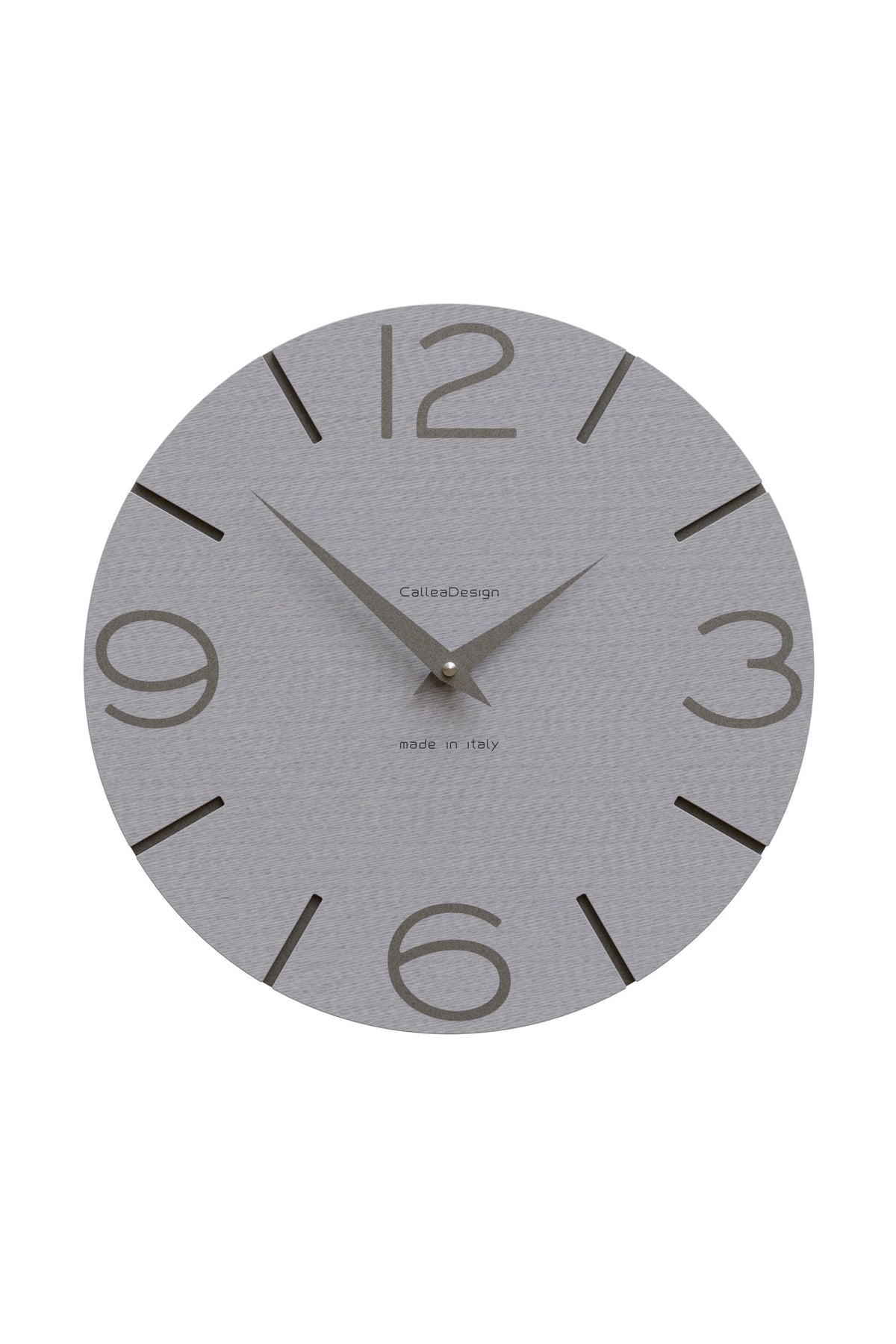 Orologio da parete CalleaDesign Smile nella finitura Gessato