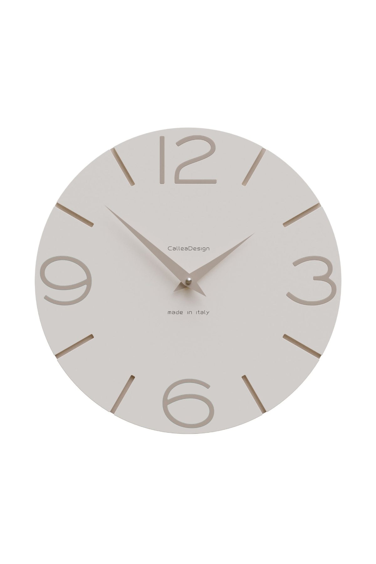Orologio da parete CalleaDesign Smile nella finitura Lino