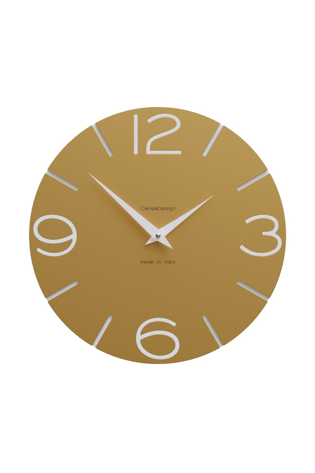 Orologio da parete CalleaDesign Smile nella finitura Oro