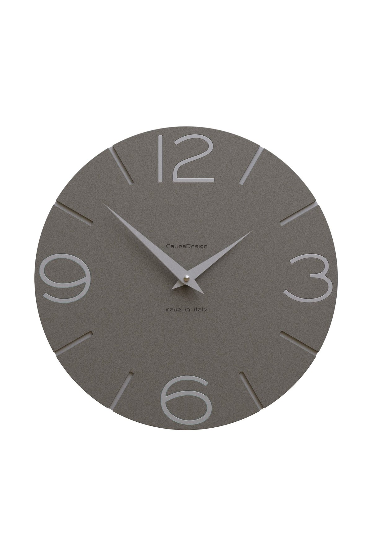 Orologio da parete CalleaDesign Smile nella finitura Grigio quarzo