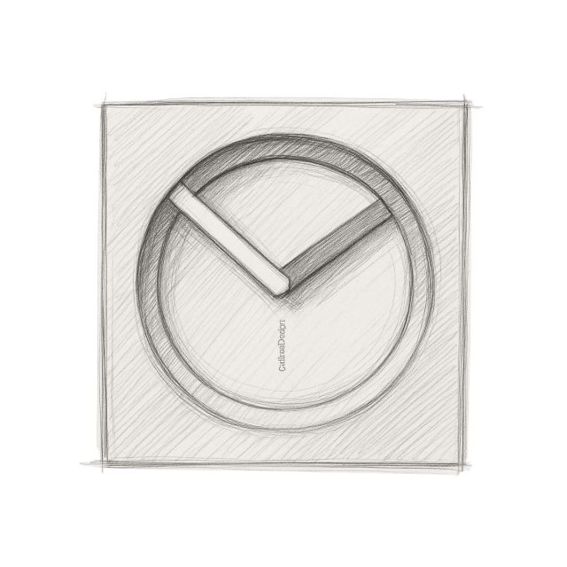 Orologio design da personalizzare Kam di calleadesign