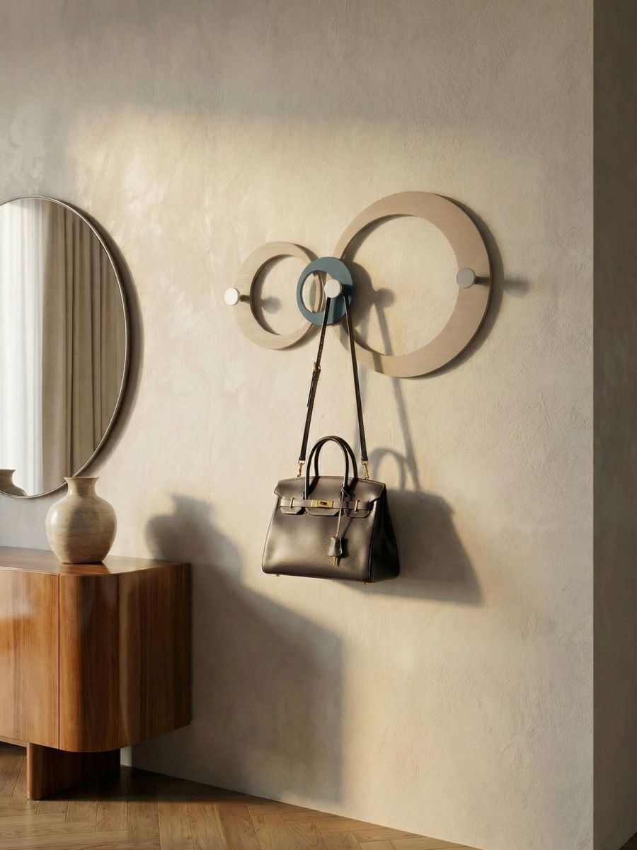 Appendiabiti da parete Hoops di CalleaDesign