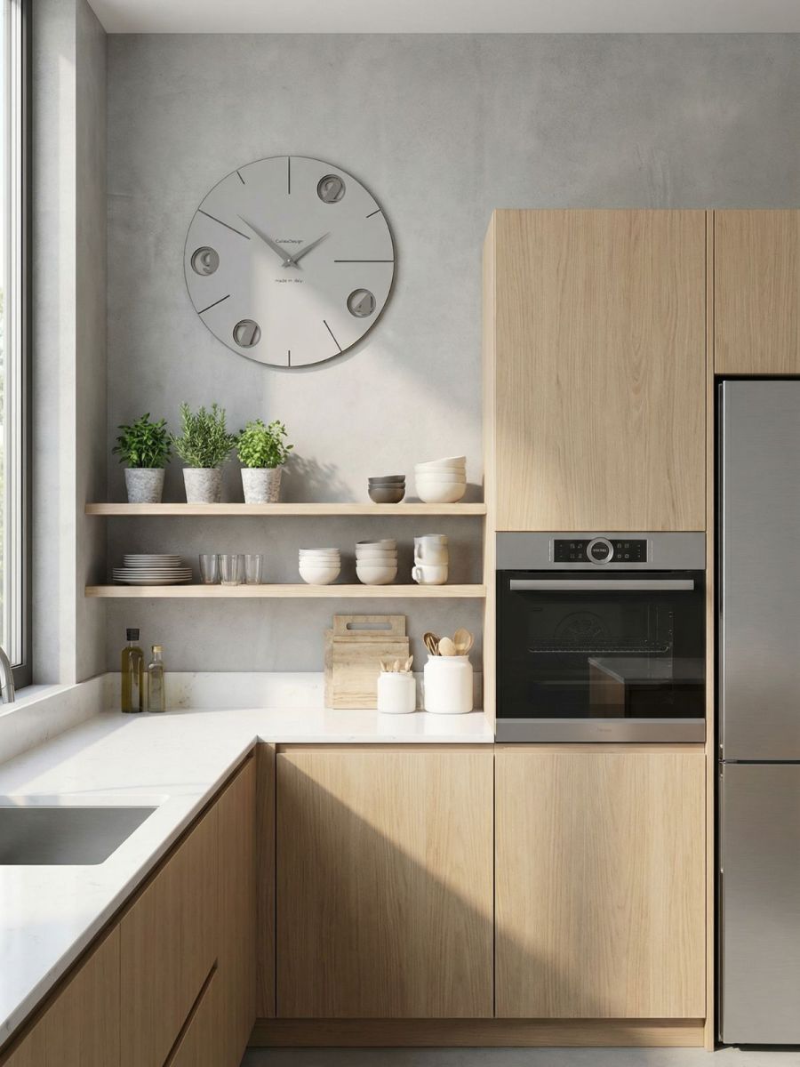 Orologio da parete Aura, rotondo di CalleaDesign ambientazione