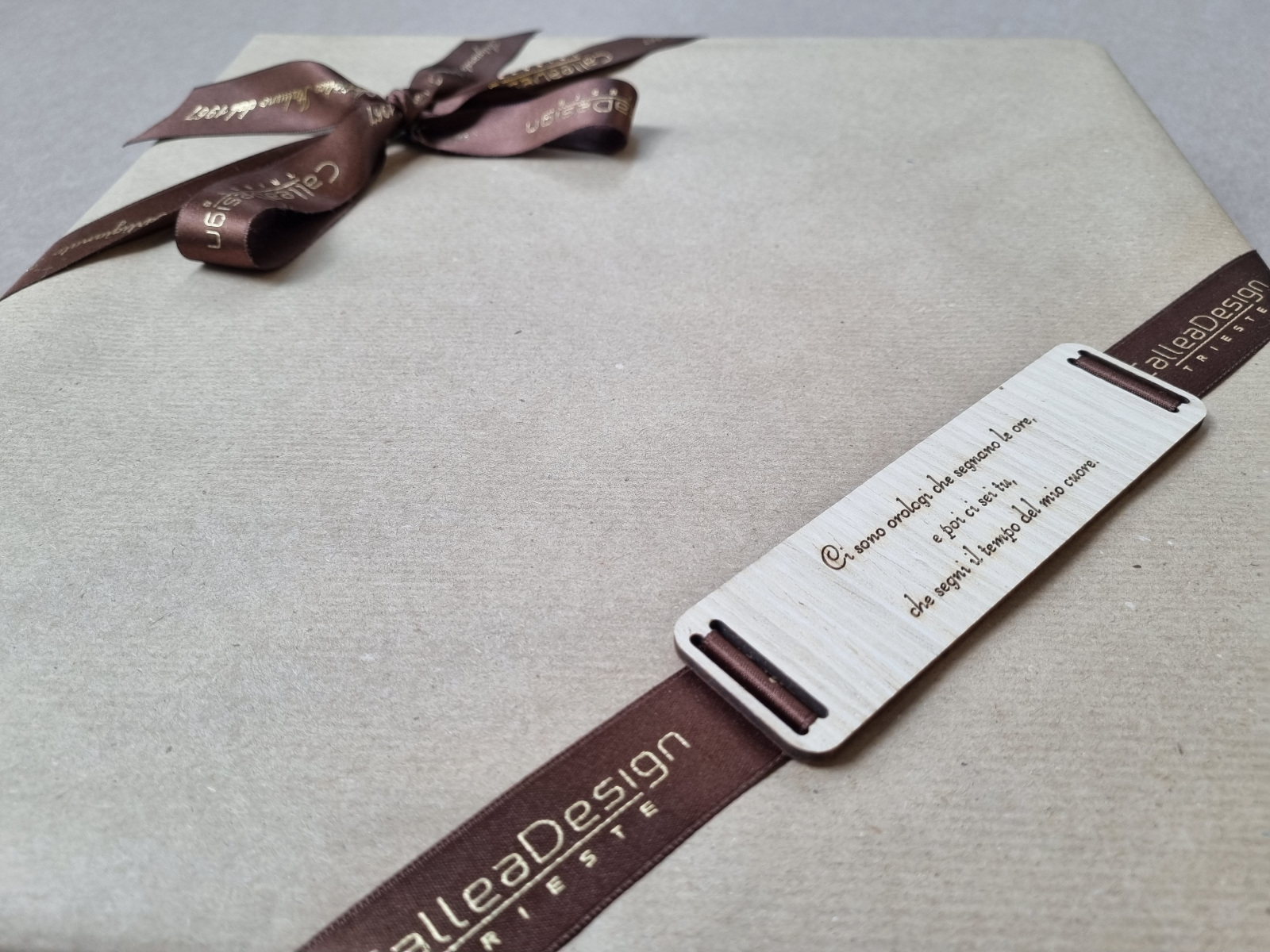Incisione dedica CalleaDesign
